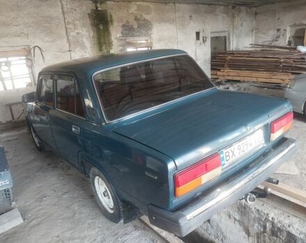 Зеленый ВАЗ 2107, объемом двигателя 1.5 л и пробегом 140 тыс. км за 790 $, фото 1 на Automoto.ua