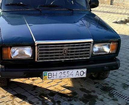 Зелений ВАЗ 2107, об'ємом двигуна 1.5 л та пробігом 100 тис. км за 850 $, фото 1 на Automoto.ua