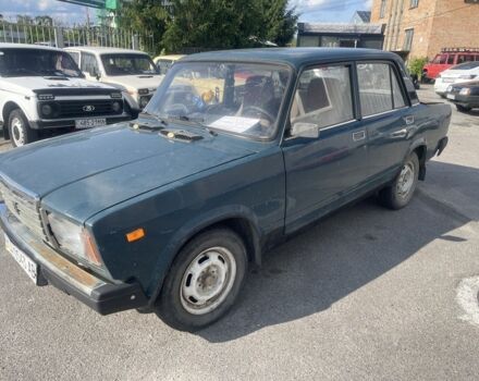 Зеленый ВАЗ 2107, объемом двигателя 1.5 л и пробегом 150 тыс. км за 550 $, фото 1 на Automoto.ua