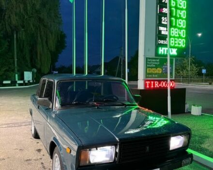 Зеленый ВАЗ 2107, объемом двигателя 1.5 л и пробегом 50 тыс. км за 1300 $, фото 1 на Automoto.ua