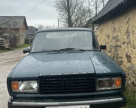 Зелений ВАЗ 2107, об'ємом двигуна 1.5 л та пробігом 68 тис. км за 600 $, фото 1 на Automoto.ua