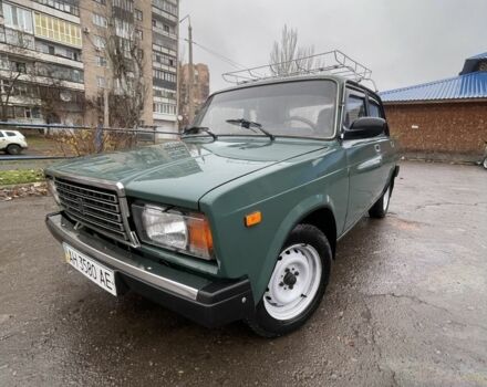 Зеленый ВАЗ 2107, объемом двигателя 1.5 л и пробегом 105 тыс. км за 1250 $, фото 1 на Automoto.ua