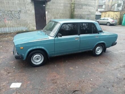 Зеленый ВАЗ 2107, объемом двигателя 1.6 л и пробегом 174 тыс. км за 1300 $, фото 1 на Automoto.ua