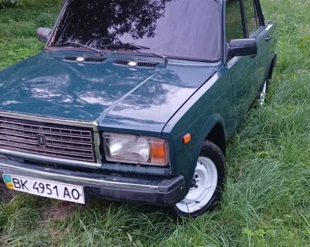 Зеленый ВАЗ 2107, объемом двигателя 0 л и пробегом 100 тыс. км за 750 $, фото 1 на Automoto.ua