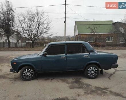 Зелений ВАЗ 2107, об'ємом двигуна 1.45 л та пробігом 120 тис. км за 1100 $, фото 1 на Automoto.ua