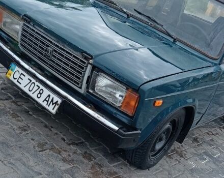 Зеленый ВАЗ 2107, объемом двигателя 1.5 л и пробегом 1000 тыс. км за 550 $, фото 1 на Automoto.ua