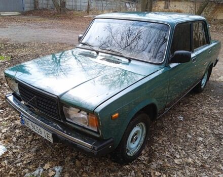 Зеленый ВАЗ 2107, объемом двигателя 1.5 л и пробегом 69 тыс. км за 677 $, фото 1 на Automoto.ua