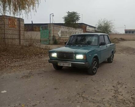 Зеленый ВАЗ 2107, объемом двигателя 1.5 л и пробегом 35 тыс. км за 1350 $, фото 1 на Automoto.ua