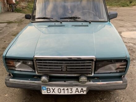 Зеленый ВАЗ 2107, объемом двигателя 1.3 л и пробегом 350 тыс. км за 500 $, фото 1 на Automoto.ua