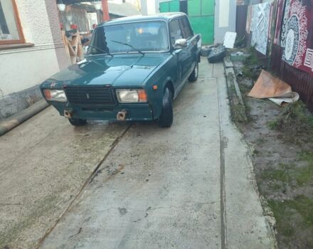 Зеленый ВАЗ 2107, объемом двигателя 1.6 л и пробегом 222 тыс. км за 375 $, фото 1 на Automoto.ua