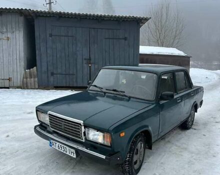 Зелений ВАЗ 2107, об'ємом двигуна 1.5 л та пробігом 300 тис. км за 700 $, фото 1 на Automoto.ua