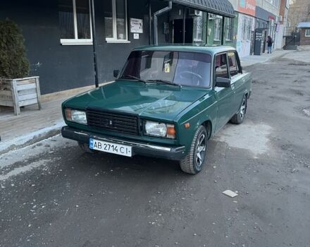 Зеленый ВАЗ 2107, объемом двигателя 1.6 л и пробегом 170 тыс. км за 1200 $, фото 1 на Automoto.ua