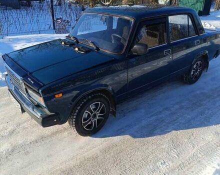 Зеленый ВАЗ 2107, объемом двигателя 1.45 л и пробегом 63 тыс. км за 2500 $, фото 1 на Automoto.ua