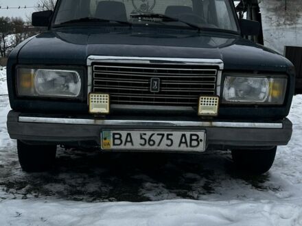 Зелений ВАЗ 2107, об'ємом двигуна 1.5 л та пробігом 77 тис. км за 500 $, фото 1 на Automoto.ua