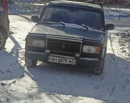 Зелений ВАЗ 2107, об'ємом двигуна 1.5 л та пробігом 200 тис. км за 697 $, фото 1 на Automoto.ua