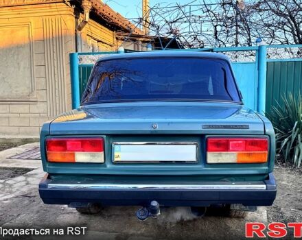 Зеленый ВАЗ 2107, объемом двигателя 1.5 л и пробегом 0 тыс. км за 1300 $, фото 1 на Automoto.ua