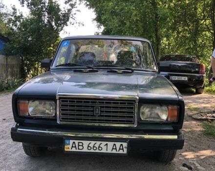 Зеленый ВАЗ 2107, объемом двигателя 1.5 л и пробегом 170 тыс. км за 1150 $, фото 1 на Automoto.ua