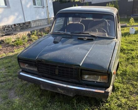 Зеленый ВАЗ 2107, объемом двигателя 0 л и пробегом 100 тыс. км за 147 $, фото 1 на Automoto.ua