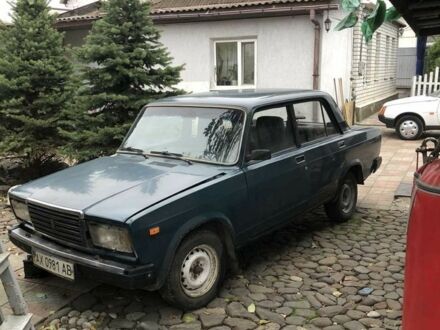 Зеленый ВАЗ 2107, объемом двигателя 1.5 л и пробегом 160 тыс. км за 500 $, фото 1 на Automoto.ua