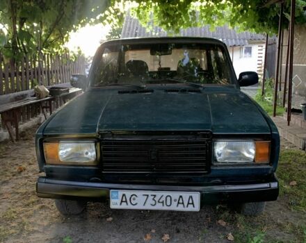 Зелений ВАЗ 2107, об'ємом двигуна 1.5 л та пробігом 35 тис. км за 484 $, фото 1 на Automoto.ua