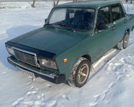 Зеленый ВАЗ 2107, объемом двигателя 0 л и пробегом 100 тыс. км за 671 $, фото 1 на Automoto.ua