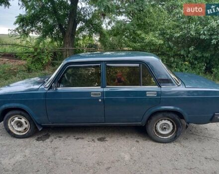 Зеленый ВАЗ 2107, объемом двигателя 1.45 л и пробегом 106 тыс. км за 1520 $, фото 1 на Automoto.ua