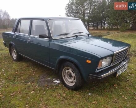 Зеленый ВАЗ 2107, объемом двигателя 1.5 л и пробегом 93 тыс. км за 1500 $, фото 1 на Automoto.ua