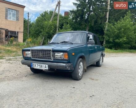Зеленый ВАЗ 2107, объемом двигателя 1.6 л и пробегом 150 тыс. км за 850 $, фото 1 на Automoto.ua