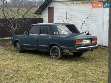 Зелений ВАЗ 2107, об'ємом двигуна 1.5 л та пробігом 100 тис. км за 600 $, фото 1 на Automoto.ua