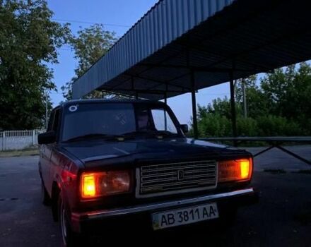 Зеленый ВАЗ 2107, объемом двигателя 2 л и пробегом 120 тыс. км за 449 $, фото 1 на Automoto.ua