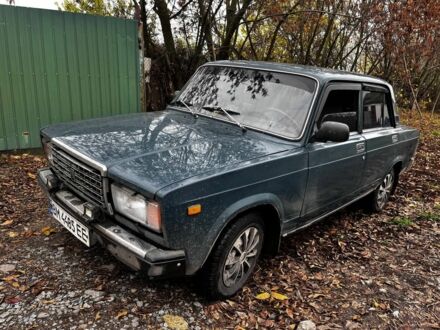 Зелений ВАЗ 2107, об'ємом двигуна 1.5 л та пробігом 11 тис. км за 1200 $, фото 1 на Automoto.ua