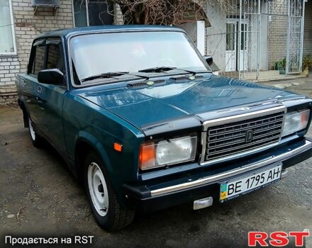 Зеленый ВАЗ 2107, объемом двигателя 1.5 л и пробегом 53 тыс. км за 2000 $, фото 1 на Automoto.ua
