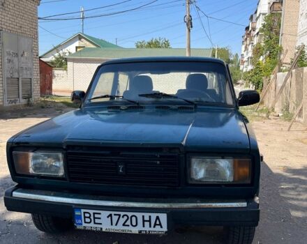 Зелений ВАЗ 2107, об'ємом двигуна 1.5 л та пробігом 102 тис. км за 800 $, фото 1 на Automoto.ua