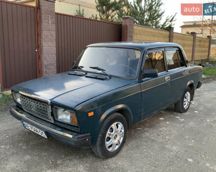 Зелений ВАЗ 2107, об'ємом двигуна 1.5 л та пробігом 200 тис. км за 710 $, фото 1 на Automoto.ua