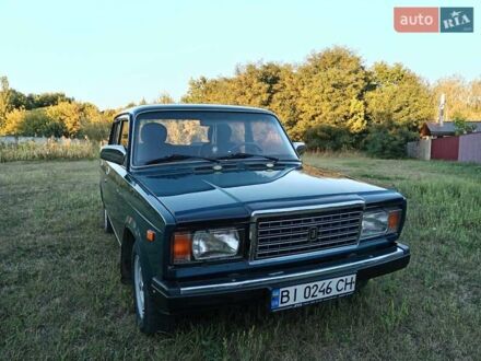 Зеленый ВАЗ 2107, объемом двигателя 1.45 л и пробегом 130 тыс. км за 1450 $, фото 1 на Automoto.ua