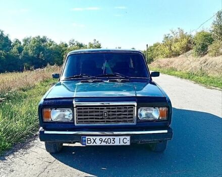 Зелений ВАЗ 2107, об'ємом двигуна 1.45 л та пробігом 80 тис. км за 1150 $, фото 1 на Automoto.ua