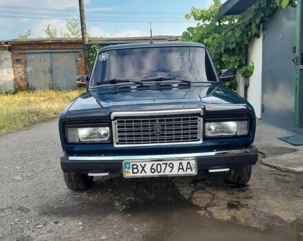 Зеленый ВАЗ 2107, объемом двигателя 1.45 л и пробегом 51 тыс. км за 1450 $, фото 1 на Automoto.ua