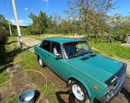 Зелений ВАЗ 2107, об'ємом двигуна 1.45 л та пробігом 116 тис. км за 1450 $, фото 1 на Automoto.ua