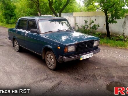 ВАЗ 2107 2004 в Днепре (Днепропетровске) на Automoto.ua Зеленый ВАЗ 2107, объемом двигателя 1.5 л и пробегом 509 тыс. км за 850 $, фото 1 на Automoto.ua