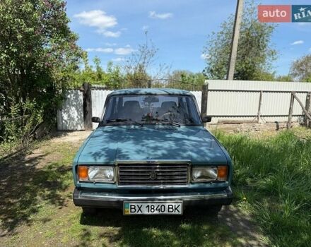 Зеленый ВАЗ 2107, объемом двигателя 1.5 л и пробегом 38 тыс. км за 1800 $, фото 1 на Automoto.ua