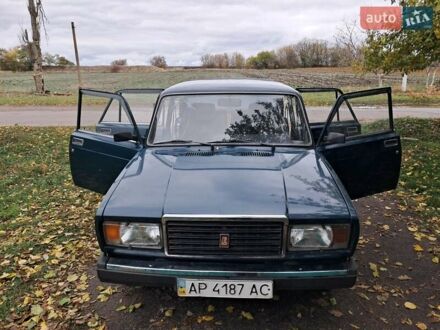 ВАЗ 2107 2004 в Запорожье на Automoto.ua Зеленый ВАЗ 2107, объемом двигателя 1.45 л и пробегом 22 тыс. км за 2100 $, фото 1 на Automoto.ua