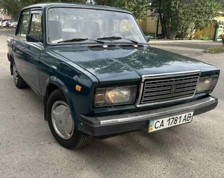 Зеленый ВАЗ 2107, объемом двигателя 1.5 л и пробегом 78 тыс. км за 2500 $, фото 1 на Automoto.ua