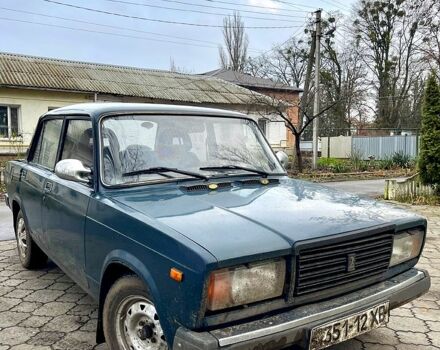 Зелений ВАЗ 2107, об'ємом двигуна 1.5 л та пробігом 94 тис. км за 800 $, фото 1 на Automoto.ua