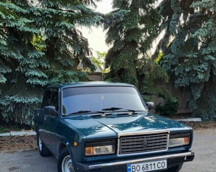 Зеленый ВАЗ 2107, объемом двигателя 0 л и пробегом 88 тыс. км за 800 $, фото 1 на Automoto.ua
