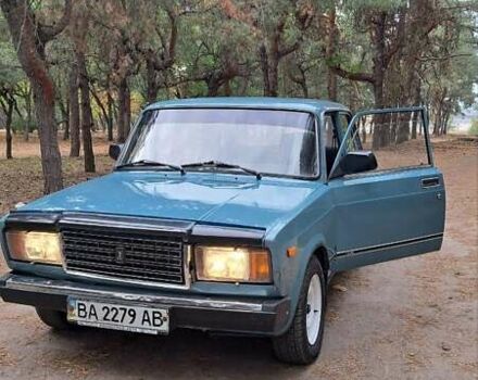 Зеленый ВАЗ 2107, объемом двигателя 1.5 л и пробегом 121 тыс. км за 1200 $, фото 1 на Automoto.ua