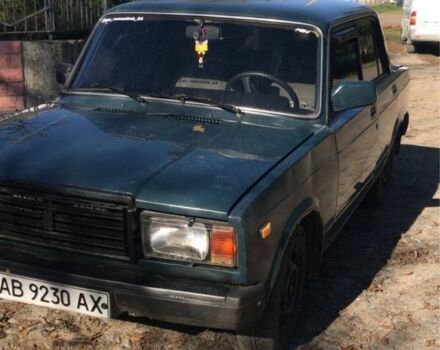 Зеленый ВАЗ 2107, объемом двигателя 1.6 л и пробегом 55 тыс. км за 1200 $, фото 1 на Automoto.ua