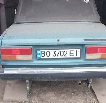 Зеленый ВАЗ 2107, объемом двигателя 1.45 л и пробегом 140 тыс. км за 1200 $, фото 1 на Automoto.ua