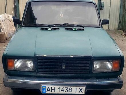 Зеленый ВАЗ 2107, объемом двигателя 1.5 л и пробегом 40 тыс. км за 950 $, фото 1 на Automoto.ua