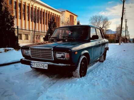 Зелений ВАЗ 2107, об'ємом двигуна 0.15 л та пробігом 60 тис. км за 750 $, фото 1 на Automoto.ua