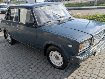 Зеленый ВАЗ 2107, объемом двигателя 1.5 л и пробегом 23 тыс. км за 1100 $, фото 1 на Automoto.ua